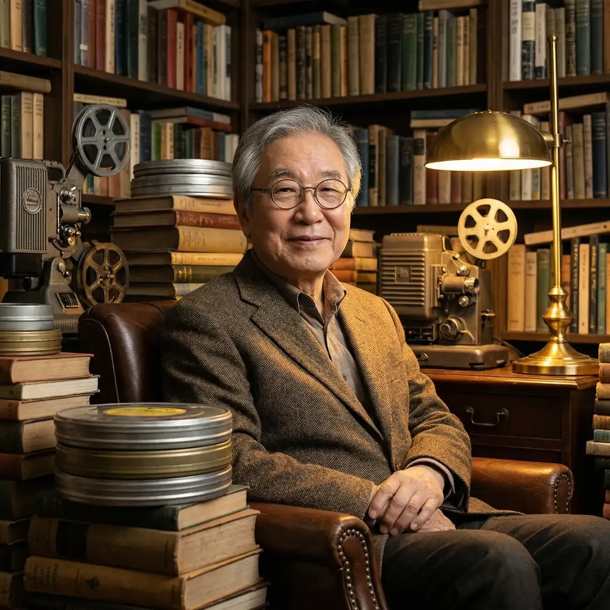 亚洲伦理片库馆长肖像 - 秋色天空 研究学者